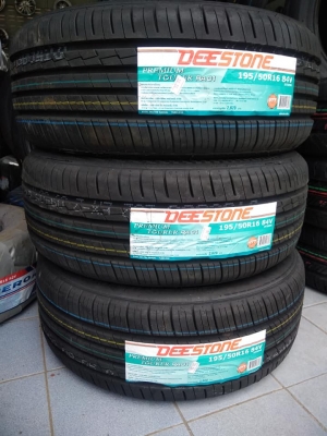 ดีสโตนยางไทย 195-50-16 ปี 18 สี่เส้น 6500 บาท