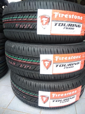 ยางไฟร์สโตน 195-55-15 ปี 18 สี่เส้น 7500 บาท พร้อมติดตั้ง