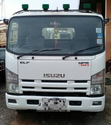 หกล้อ อิซูชุ NPR150HP ยูโร3.ปึ51กะบะเหล็ก.ยาว5ม.ยาง.8.25 เรเดี้ยล รถห้าง สภาพดีสวยบางสีเดิมพายในครบ 