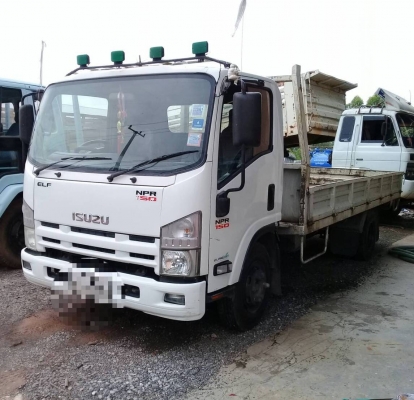 หกล้อ อิซูชุ NPR150HP ยูโร3.ปึ51กะบะเหล็ก.ยาว5ม.ยาง.8.25 เรเดี้ยล รถห้าง สภาพดีสวยบางสีเดิมพายในครบ 