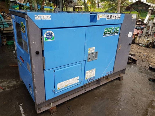 DCA25USI-3 - เครื่องปั่นไฟ Denyo Genset ขนาด 20/25kva. Isuzu Engine by OEK 098-5625920