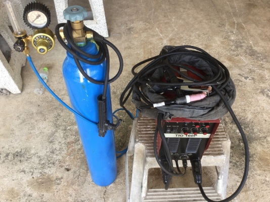 ขายตู้เชื่อมอาร์กอน 2 ระบบมือ 2 ยี่ห้อ PANATRON รุ่น TIG160P