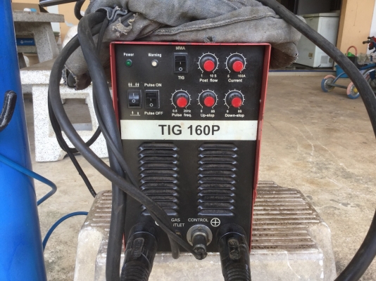 ขายตู้เชื่อมอาร์กอน 2 ระบบมือ 2 ยี่ห้อ PANATRON รุ่น TIG160P