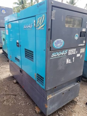 SDG45S EQ- เครื่องปั่นไฟ Airman Genset ขนาด 37/45kva. นำเข้าจากญี่ปุ่น by OEK 098-5625920