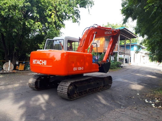 รถแบ๊คโฮ HITACHI  PC-120-3   เก่าญี่ปุ่น  สภาพสวย