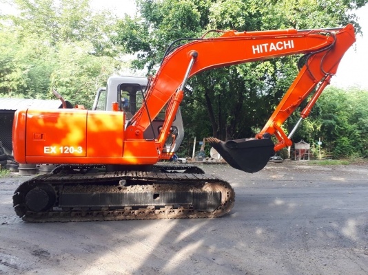 รถแบ๊คโฮ HITACHI  PC-120-3   เก่าญี่ปุ่น  สภาพสวย