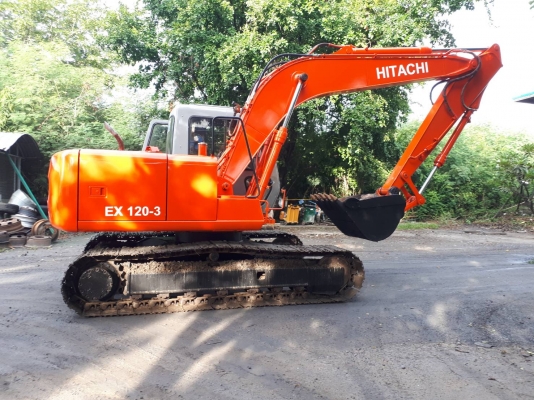 รถแบ๊คโฮ HITACHI  PC-120-3   เก่าญี่ปุ่น  สภาพสวย