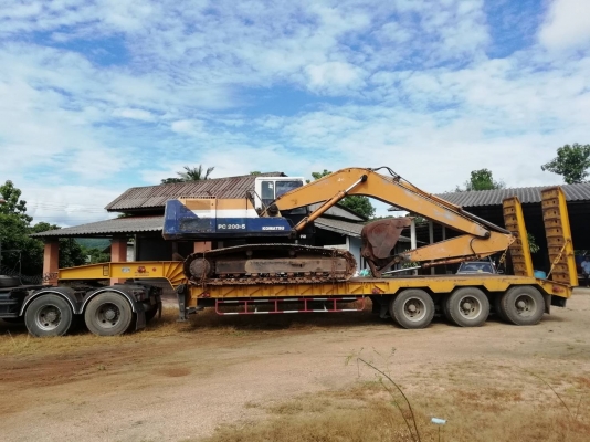 ปิดการขาย!!รถแบคโฮPC200-5 เอกสารเล่มทะเบียน ใช้งานได้ดี