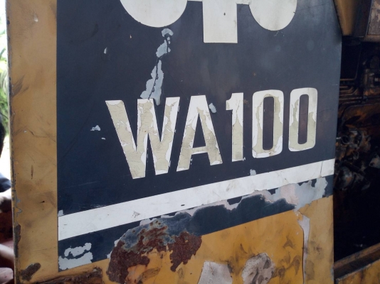 รถตัก KOMATSU WA 100 - 1. สนใจติดต่อ 081 - 6079515