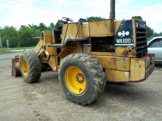 รถตัก KOMATSU WA 100 - 1. สนใจติดต่อ 081 - 6079515