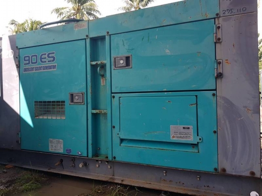 DCA90ESH - เครื่องปั่นไฟ Denyo Genset ขนาด 75/90kva. เครื่องยนต์ Hino สวยๆ by OEK 098-5625920