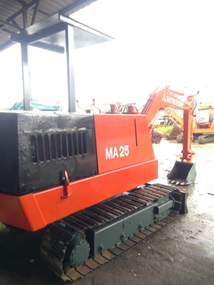 รถแบคโฮ MITSUBISHI MA25 รถเก่านอกพึ่งนำเขา ยังไม่เคยใช้งานในไทย เทียบเท่า PC30 ชั่วโมงการทำงาน 3000+ ชั่วโมง เครื่องดี ปั๊มแรง โซ่หนา เอวแน่น พร้อมใช้งาน มีเอกสารใบอินวอยซ์ มี VDO การทำงานให้ชม