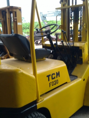 รถฟอร์คลิฟต์ TCM รถเก่านอกพึ่งนำเข้ามา ยังไม่เคยใช้งานในไทย ล้อหน้าคู่ งากระดกยกเท เครื่องดีเซล ISUZU C240 สภาพดี พร้อมใช้งาน มีเอกสารใบอินวอยซ์