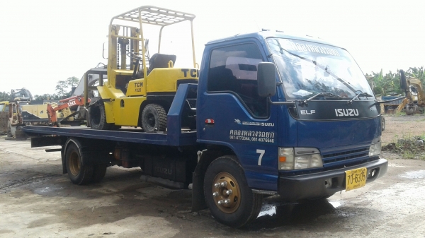 รถฟอร์คลิฟต์ TCM รถเก่านอกพึ่งนำเข้ามา ยังไม่เคยใช้งานในไทย ล้อหน้าคู่ งากระดกยกเท เครื่องดีเซล ISUZU C240 สภาพดี พร้อมใช้งาน มีเอกสารใบอินวอยซ์