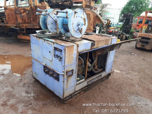 ขาย เครื่องปั้มลม แบบสกรู แอร์คอมเพลสเชอร์ KOMATSU 35Z ลมแรงมาก 135 PDS เก่าญี่ปุ่น พร้อมใช้