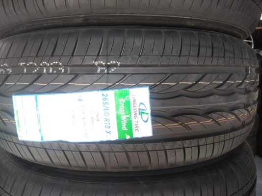 ยางไทย 265-60-18 ปี 18 สี่เส้น 11800 บาท ใส่ถ่วงฟรี