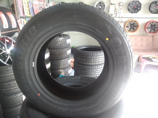 ยางไทย 265-60-18 ปี 18 สี่เส้น 11800 บาท ใส่ถ่วงฟรี