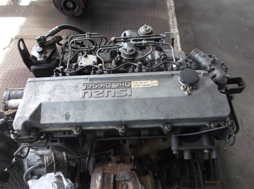 ขายเครื่อง ISUZU 4HE1 เทอร์โบ + เกียร์ เครื่องนอก เครื่องดีมากๆ ขายเครื่อง ISUZU 4HE1 เทอร์โบ + เกียร์ เครื่องนอก เครื่องดีมากๆ