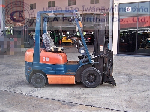 ขาย รถโฟล์คลิฟท์ TOYOTA รุ่น 6FD18