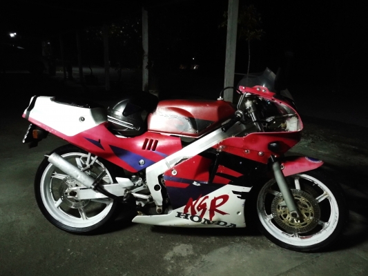 Nsr250 Mc18 รถจอดนานเครื่องกดลงไฟมา