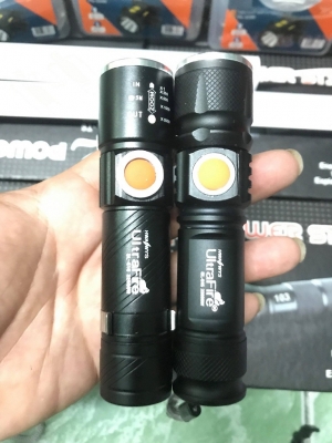ไฟฉายความสว่างสูง แบบชาร์ท USB หลอดT6