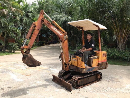 ขายแบคโฮYANMAR YB121U เครื่อง3สูบ(ขนขึ้นกระบะได้) เดิมจากญี่ปุ่น ทำงานสมบูรณ์ทุกระบบ รับรองไม่ผิดหวั