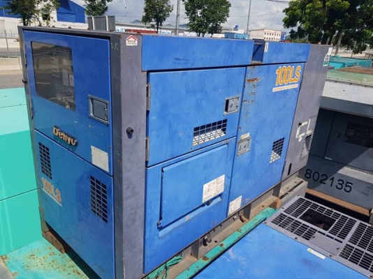DCA100LS - เครื่องปั่นไฟ Denyo Genset ขนาด 80/100kva. เครื่องยนต์ ดีเซล สวยๆ by OEK 098-5625920