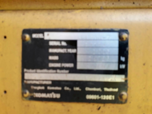 KOMATSU 200-7A สภาพปั้มแรงเครื่องดีเอวแน่นเต็มทุกระบบเอกสารเล่มทะเบียนราคา 1,300,000