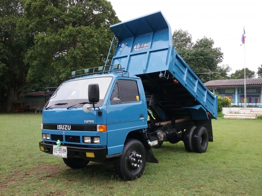 ขายด่วน..ดั้มพ์..ISUZU.NPR.115แรง.เครื่องยนต์.4BD1.แอร์.เพาเวอร์.เบครลมเสริม.ช่วงล่างFหน้าหลัง.มีสะโลหูกระต่าย