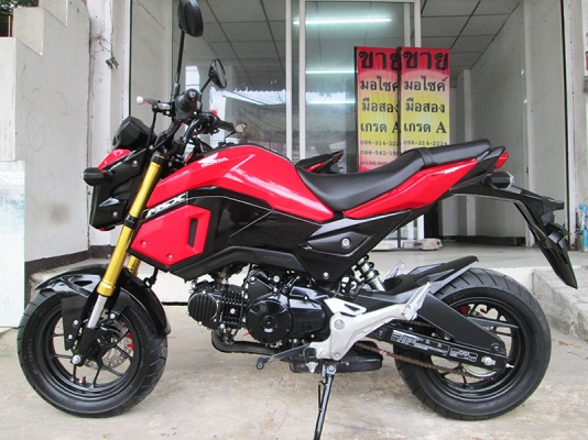 (โอนฟรี) ขาย Honda Msx 125 SF ปี 2018 ตัวใหม่ล่าสุด ไมล์ 1773 กม รถหัวฉีดประหยัดน้ำมัน (โอนฟรี) ขาย Honda Msx 125 SF ปี 2018 ตัวใหม่ล่าสุด ไมล์ 1773 กม รถหัวฉีดประหยัดน้ำมัน