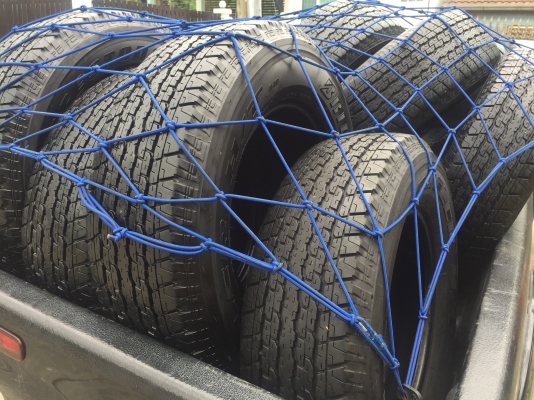 ยาง Bridgestone 245 70 16 ปลายปี17 มีให้เลือก5ชุด ดอกเต็ม ไม่มีปะ เนื้อนิ่มๆ ใช้ยาว ราคาไม่แพง