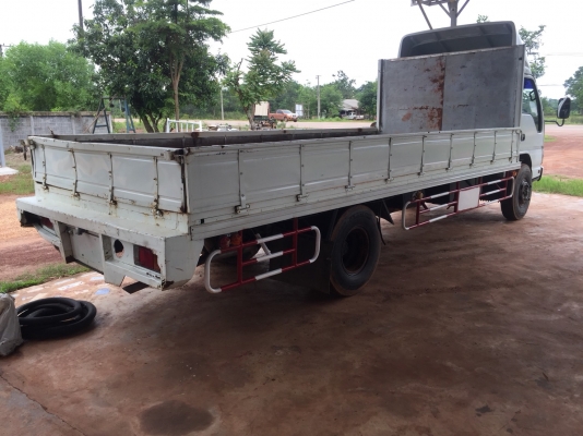 Isuzu NPR 130แรง เทอร์โบ ห้างแท้ปี49 รุ่นตาเพชร เพาเวอร แอร์เย็น เพลงเพราะ เล่มพร้อมโอน สีเดิมบาง