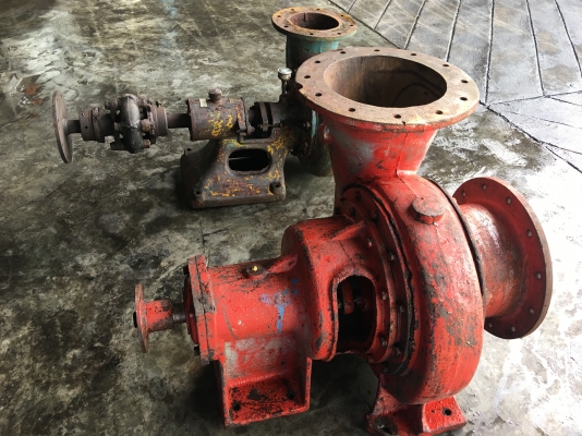 ขายปั๊มน้ำหอยโข่ง  หน้า 12  กับหน้า 8