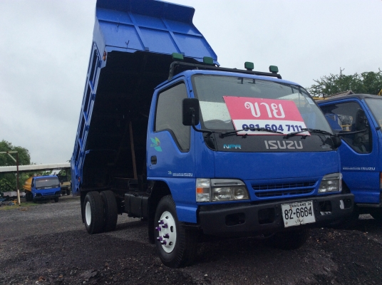 รถบรรทุกดั้ม 6 ล้อ ISUZU NPR 135 แรง รถบรรทุกดั้ม 6 ล้อ ISUZU NPR 135 แรง