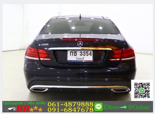 รถมือสองฟรีดาวน์ BENZ E200 COUPE 2.0 AMG 2015