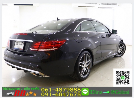 รถมือสองฟรีดาวน์ BENZ E200 COUPE 2.0 AMG 2015