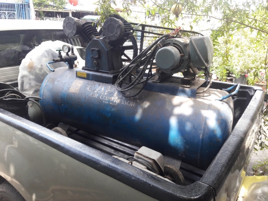 ขาย !! ปั้มลม.CAPITAL..ขนาด3แรง2สูบ.ไฟ220v..พร้อมใช้งาน