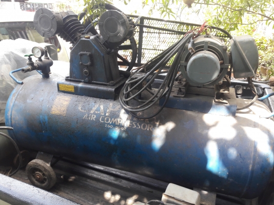 ขาย !! ปั้มลม.CAPITAL..ขนาด3แรง2สูบ.ไฟ220v..พร้อมใช้งาน