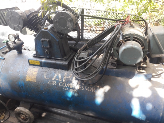 ขาย !! ปั้มลม.CAPITAL..ขนาด3แรง2สูบ.ไฟ220v..พร้อมใช้งาน