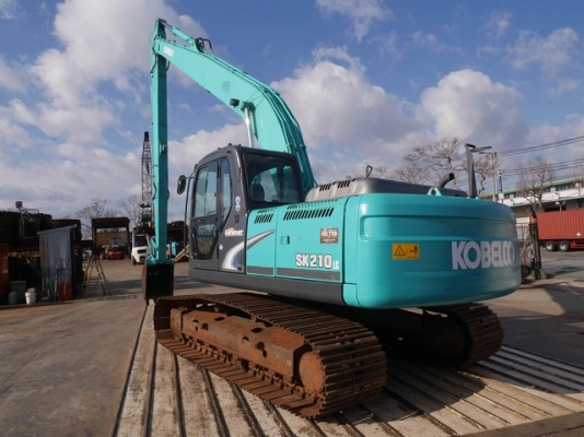 ขายรถขุด KOBELCO SK210LC MARK8 ปี 2012 บูม 15 เมตร รถนอกนำเข้าเองจากญี่ปุ่น สภาพสวยพร้อมใช้ ถึงเร็วๆนี้ครับ