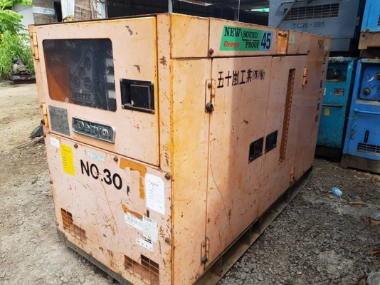 DCA45SPI - เครื่องปั่นไฟ Denyo Genset ขนาด 37/45kva. เครื่องยนต์ Isuzu by OEK 098-5625920