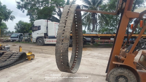 สินค้าเก่านอก ขายตามสภาพ แทรคยางสำหรับรถขุดไซค์40,45,50,55 /รถเกี่ยวข้าว /รถดันดิน/*ขนาด450*54*100