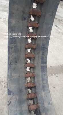 สินค้าเก่านอก ขายตามสภาพ แทรคยางสำหรับรถขุดไซค์40,45,50,55 /รถเกี่ยวข้าว /รถดันดิน/*ขนาด450*54*100