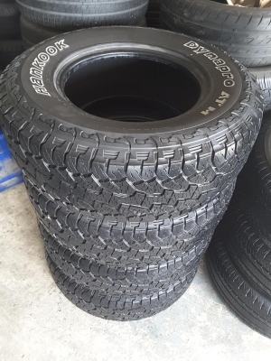 Hankook AT 265-70-16 ปี13 สภาพสวยๆ 1ชุด Hankook AT 265-70-16 ปี13 สภาพสวยๆ 1ชุด