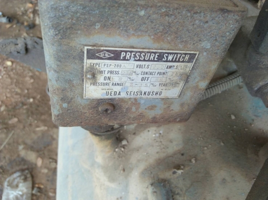 ขายปั๊มลม มือสอง AIR COMPRESSOR Toshiba ขนาด11KW 3สูบ/ไฟโรงงาน/ ปั๊มลมเร็ว ใช้งานได้ดี