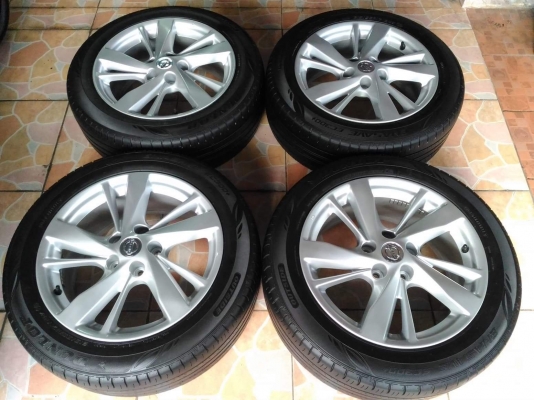 ล้อแม็ก Nissan Teana ขอบ 17(5/114.3) พร้อมยาง Dunlop Enasave EC300+ 215 55 17 ผลิตปี 2017 สภาพโดยรวมสวยๆ ขายถูกๆ ทั้งชุด 14,900.- *** ล้อเดิมเทิร์นได้ ติดตั้งฟรีค่ะ * ล้อแม็ก Nissan Teana ขอบ 17(5/114.3) พร้อมยาง Dunlop Enasave EC300+ 215 55 17 ผลิตปี 2017 สภาพโดยรวมสวยๆ ขายถูกๆ ทั้งชุด 14,900.- *** ล้อเดิมเทิร์นได้ ติดตั้งฟรีค่ะ *