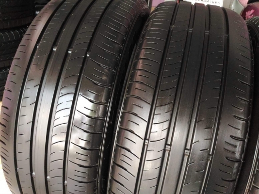 ล้อแม็ก โตโยต้า คัมรี่ ขอบ 17(5/114.3) พร้อมยาง Dunlop Enasave EC300+  215 55 17 ผลิตปี 2017 สภาพพร้อมใช้งานต่อยาวๆ ขายถูกๆ ทั้งชุด 17900.- พร้อมน็อตแท้ 1 ชุด *** ใส่ฟรี รับเทิร์น รับบัตรเครดิตทุกธนาคาร ส่งทั่วไทย ***