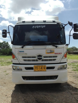 Hino mega เครื่อง 344 แรง ปลายปี 56 ท่อ S สิบล้อหัวลาก สวยเดิมพร้อมใช้งาน ยางดี ทะเบียนพร้อม