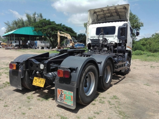 Hino mega เครื่อง 344 แรง ปลายปี 56 ท่อ S สิบล้อหัวลาก สวยเดิมพร้อมใช้งาน ยางดี ทะเบียนพร้อม