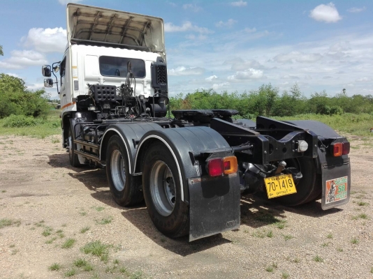 Hino mega เครื่อง 344 แรง ปลายปี 56 ท่อ S สิบล้อหัวลาก สวยเดิมพร้อมใช้งาน ยางดี ทะเบียนพร้อม